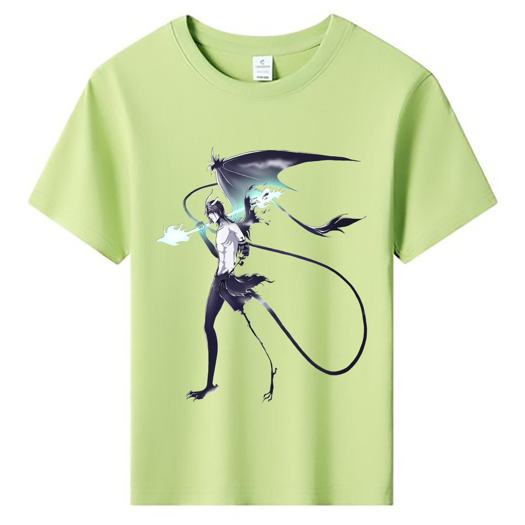 （画像用） ブリーチ ウルキオラ·シファー BLEACH Ulquiorra cifer 綿100％キッズTシャツ（フロントプリント）